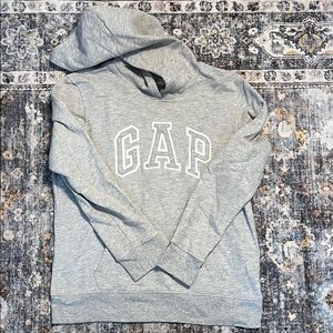 Kids gray gap hoodie size small.